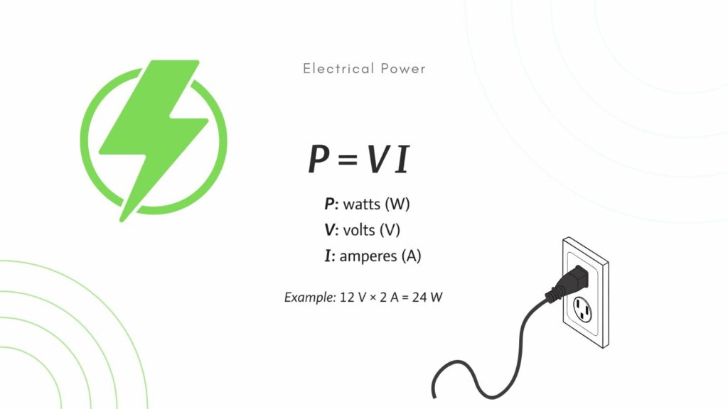 Power calculation formula
