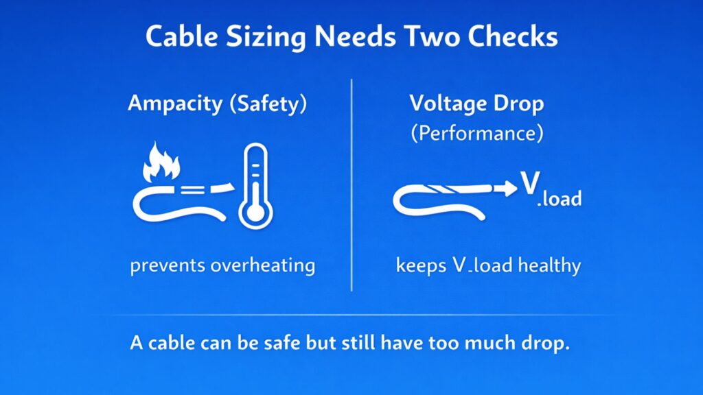 Voltage drop rules of thumb 