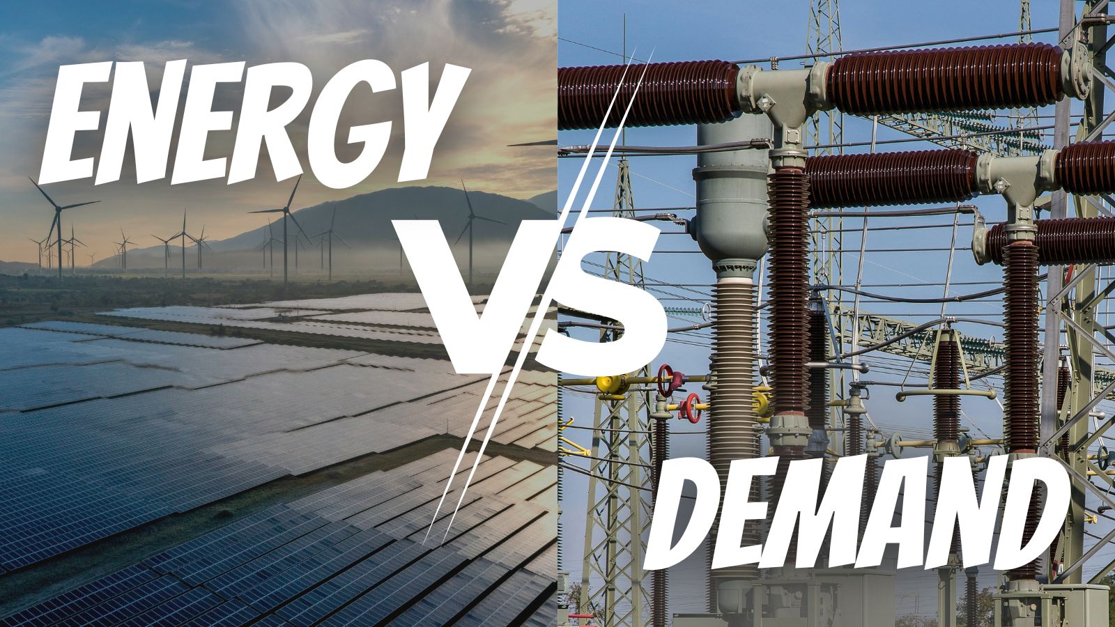 Demand vs Energy (kW vs kWh)
