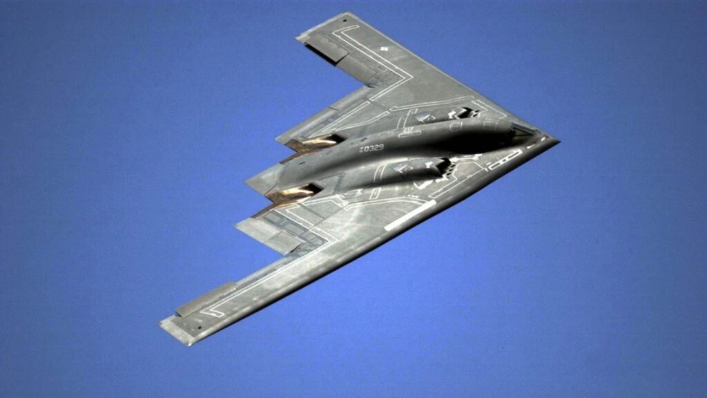 Geometry of B-2 spirit