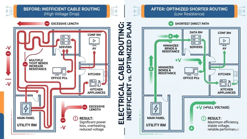 Voltage Drop in Long Cable Run