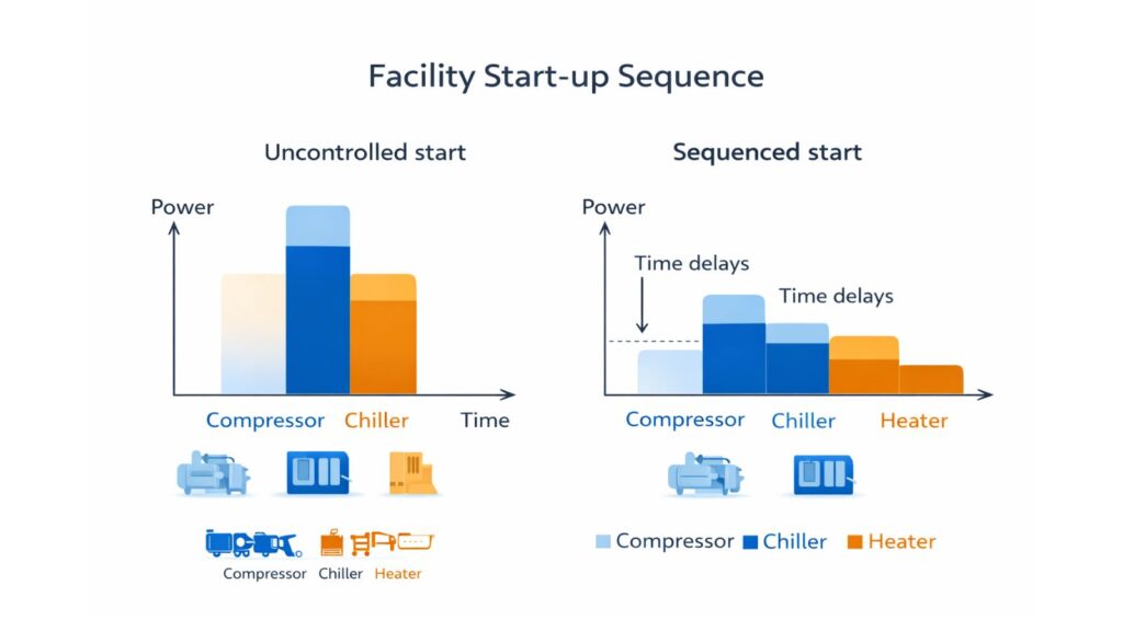 kW vs kWh example for the energy comparison