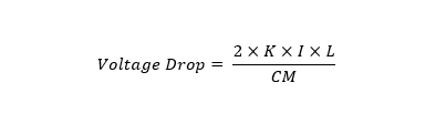 voltage drop calculations