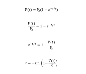 RC Time Constant Calculator With Examples Step by Step