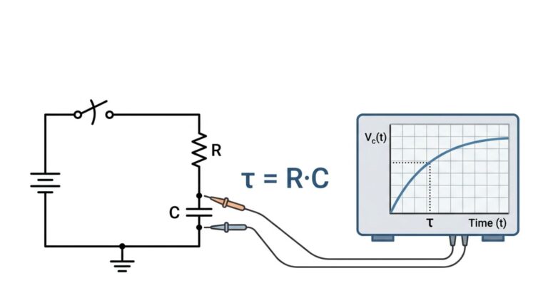RC time constant calculator guide