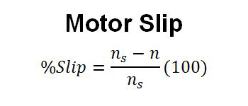 motor slip equation