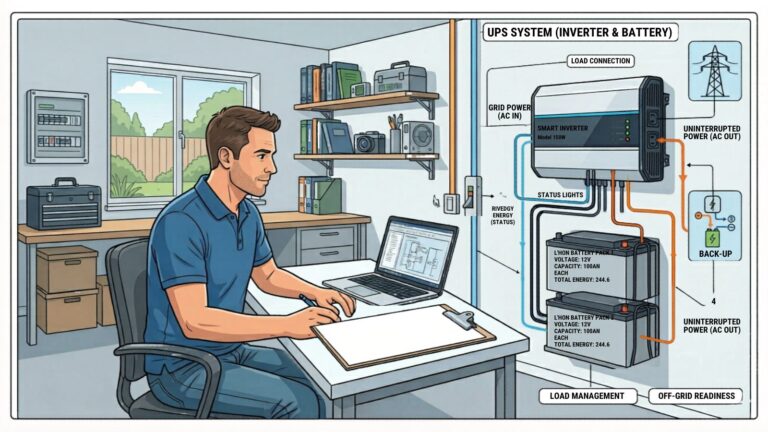 battery backup time for home UPS