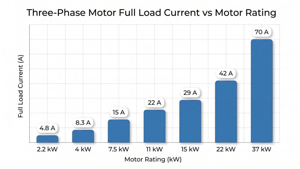 How to Calculate Full Load Current of a Three-Phase Motor